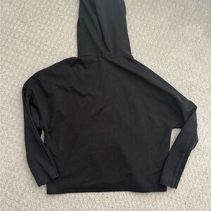 lululemon athletica zip-up Black Hoodie (3/4 sleeves)